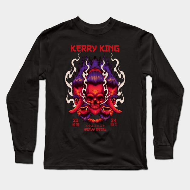 kerry king Long Sleeve T-Shirt by enigma e.o